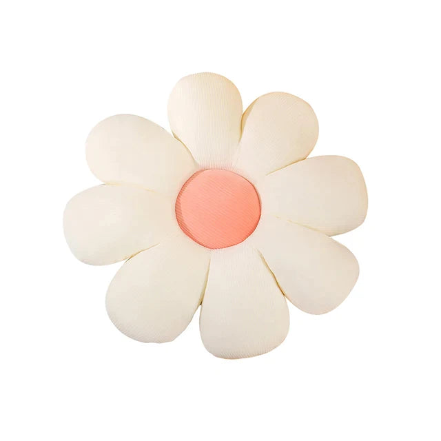 6 Styles Sunflower Pillow White-Red