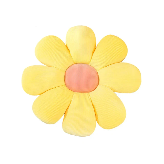 6 Styles Sunflower Pillow Yellow