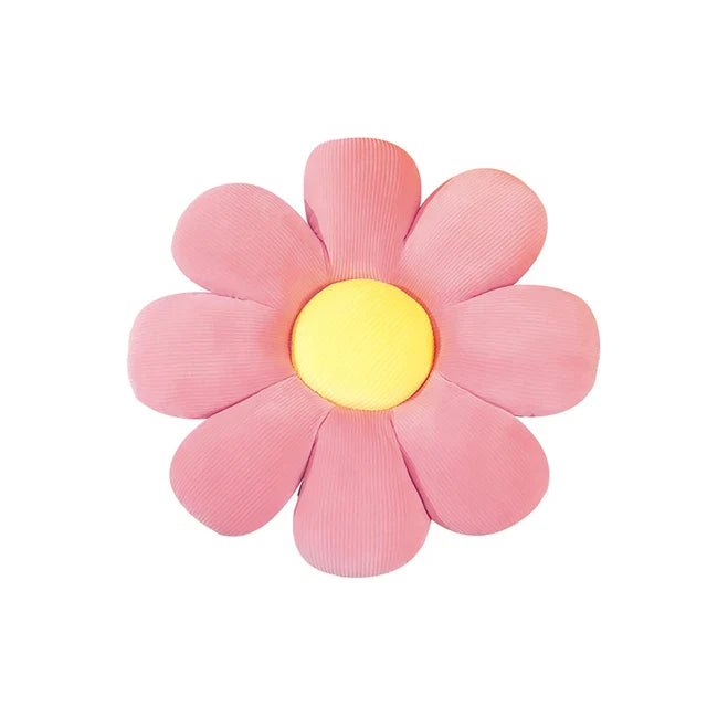 6 Styles Sunflower Pillow Pink