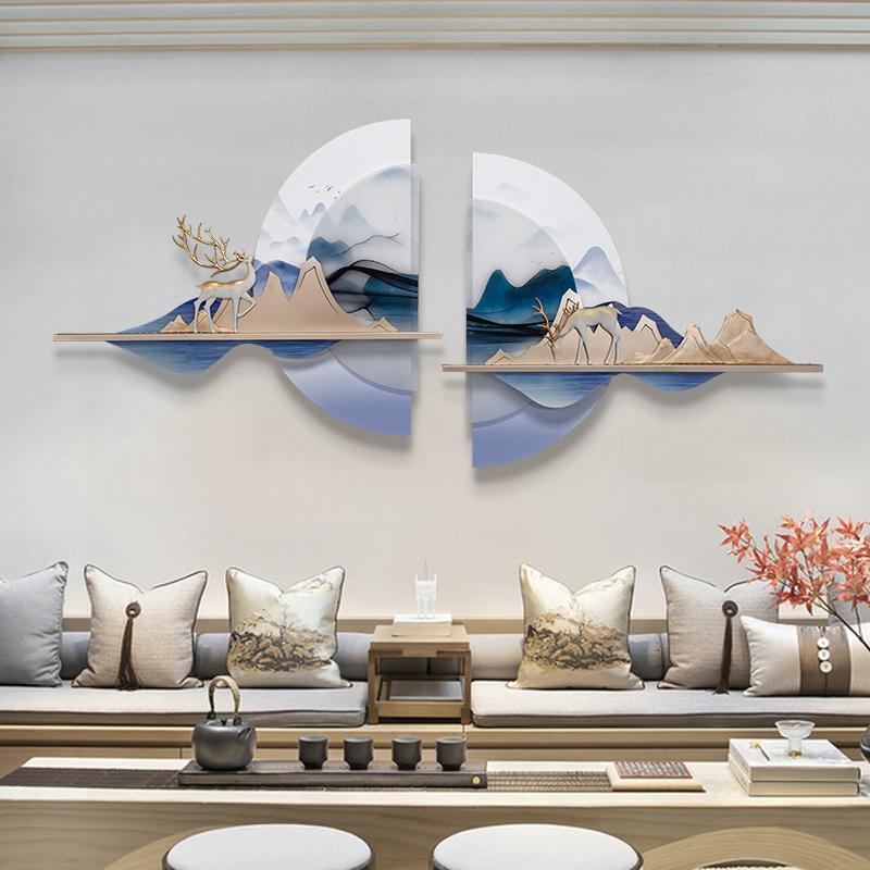 DIY Wall Landscape Lamp