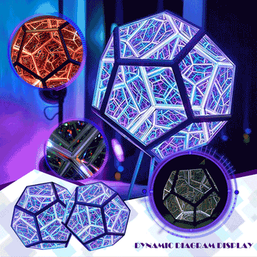 Infinite Dodecahedron Decor