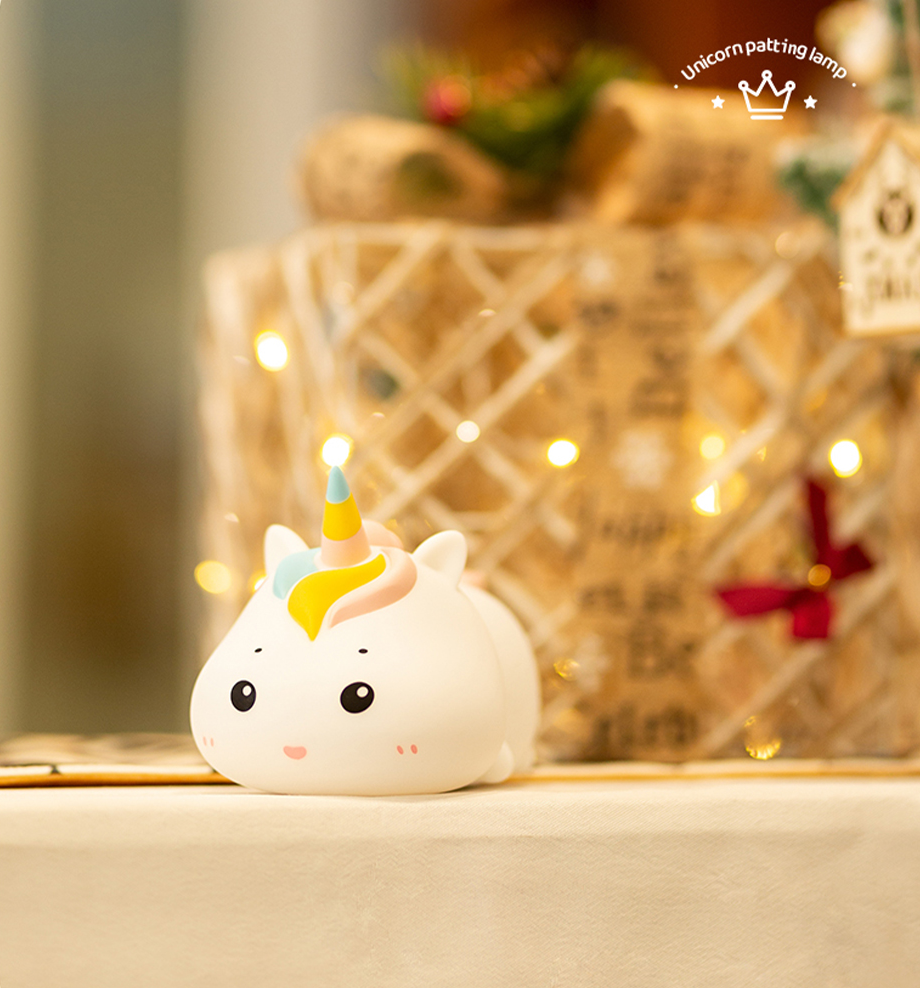 Silicone Unicorn Night Light