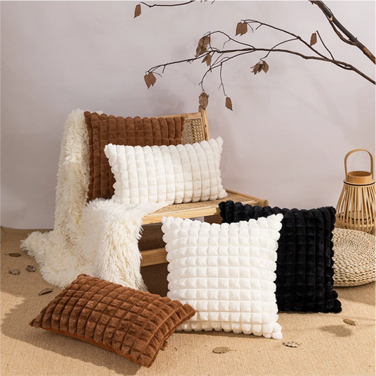 Cozy Fur Cushion Pillowcase Cover
