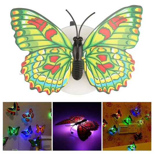 3D Butterfly Stickers Lamps